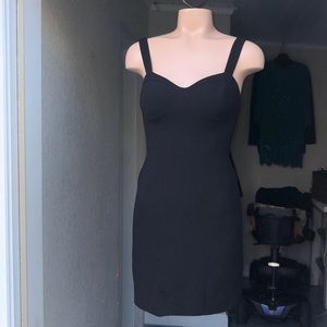 Rebecca Minkoff sexy little black crepe dress